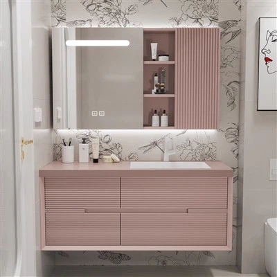 Kúpeľňová skrinka z preglejky vo vysokej kvalite